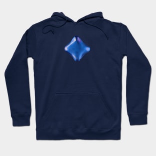 Blue crystal Hoodie